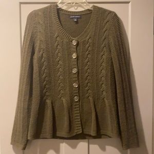 Olive Green Banana Republic Sweater, Size M